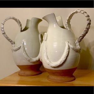 A pair of Global Views Pottery